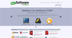 Desktop Screenshot of buysoftwarefast.com